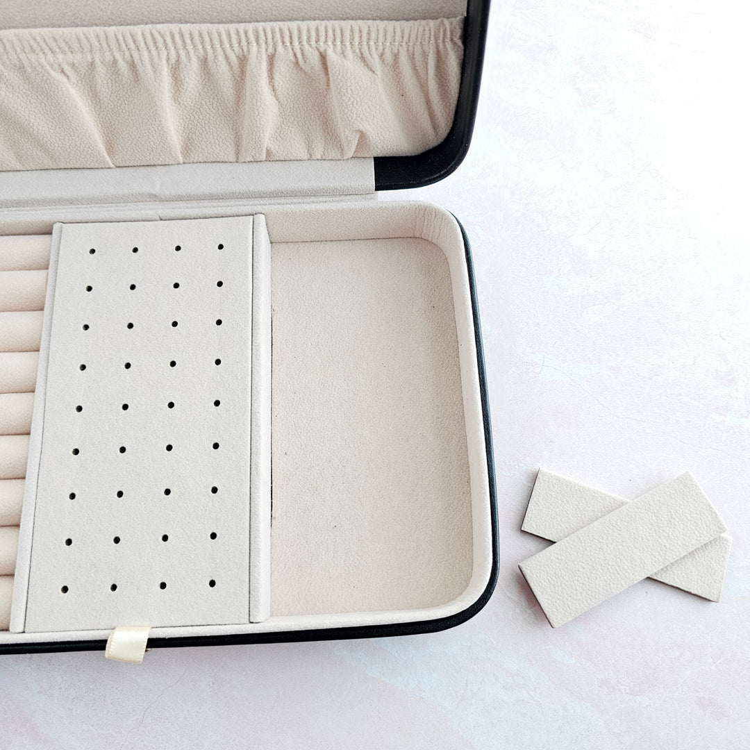 Jewelry Travel Case Box - Black by Spiffy & Splendid