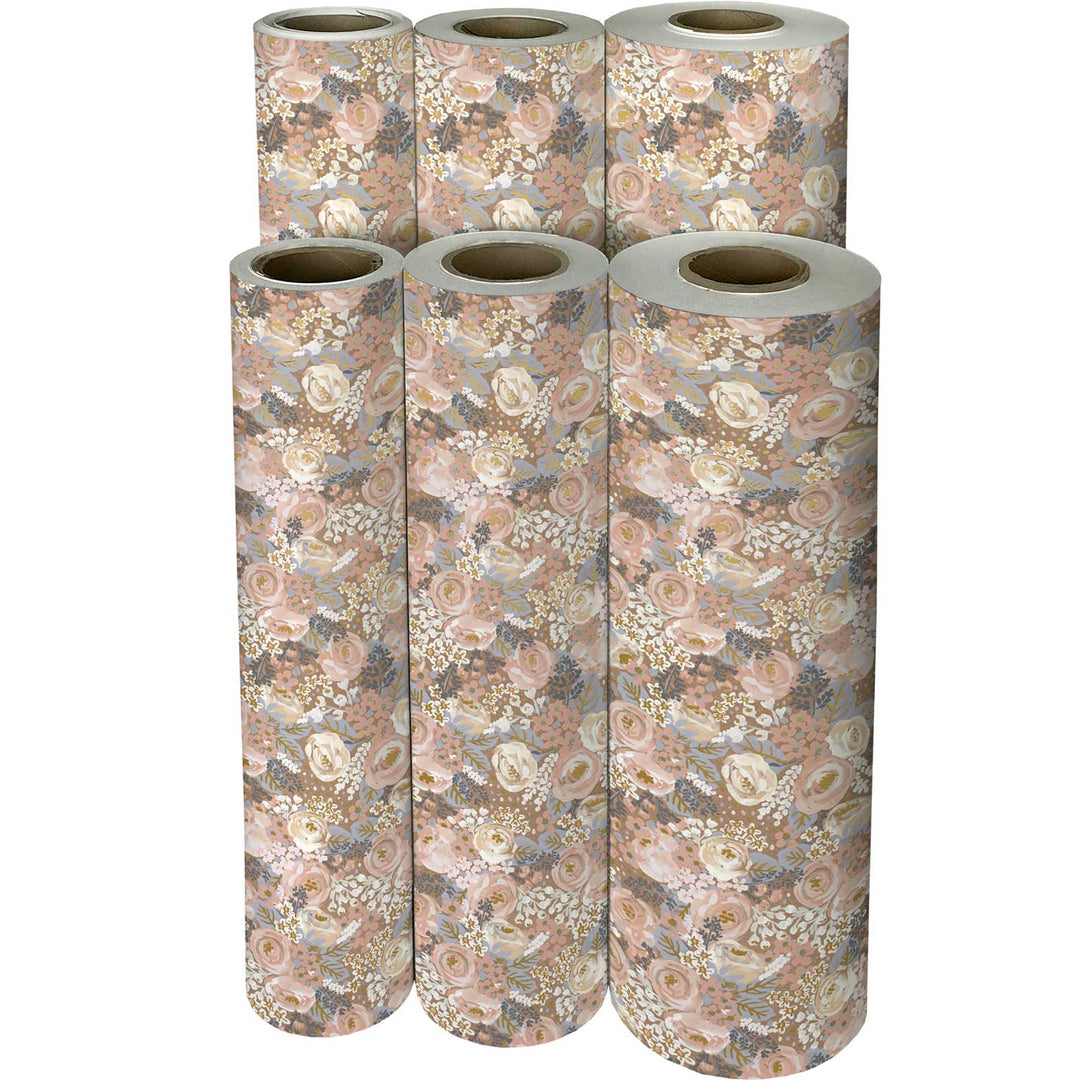 Bouquet Wedding Gift Wrap by Present Paper
