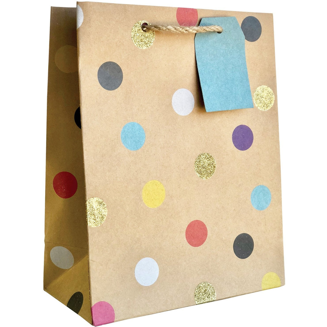 Medium Gift Bags, Party Dot by Present Paper