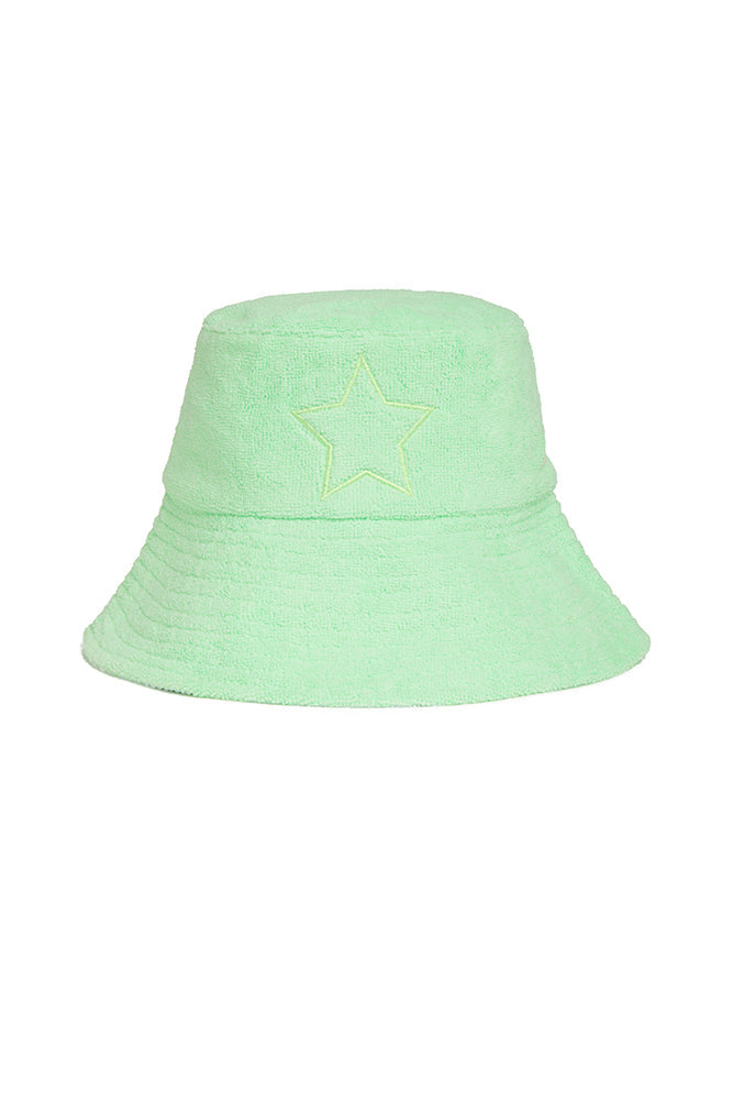 The Maui French Terry Reversible Hat with Star by Jocelyn