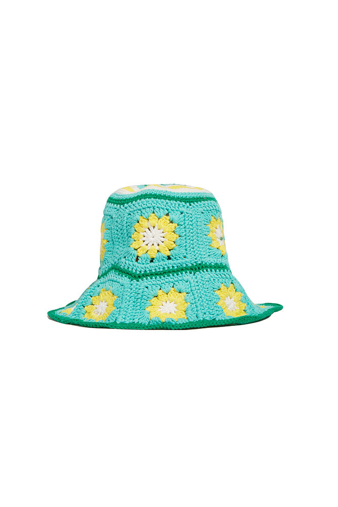 The Tulum Flower Crochet Hat by Jocelyn