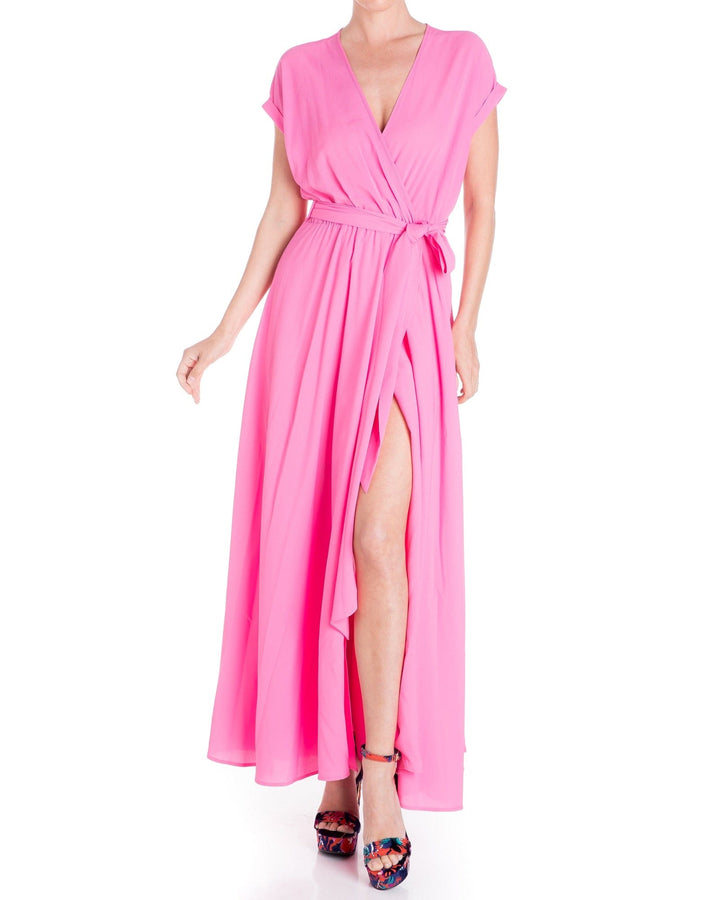 Jasmine Maxi Dress - Bubblegum Pink by Meghan Fabulous