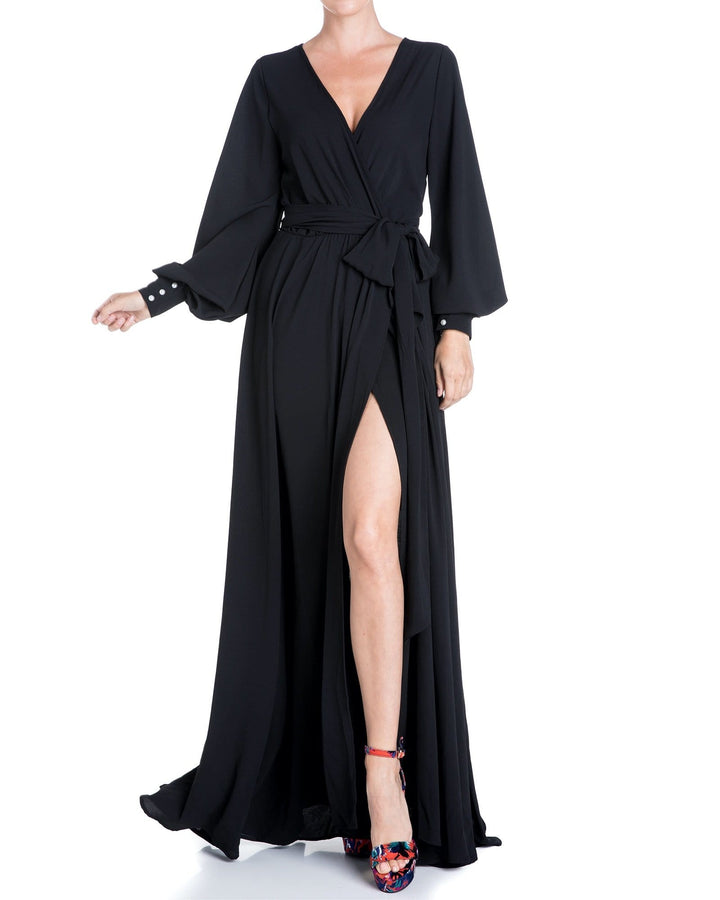 Venus Maxi Dress - Black by Meghan Fabulous