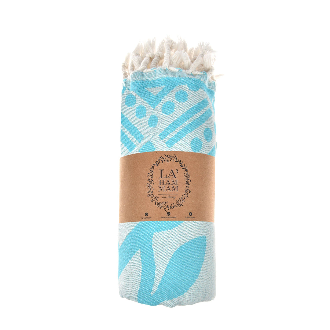 Exclusive Marmaris Peshtemal Pure Cotton Beach Towel by La'Hammam