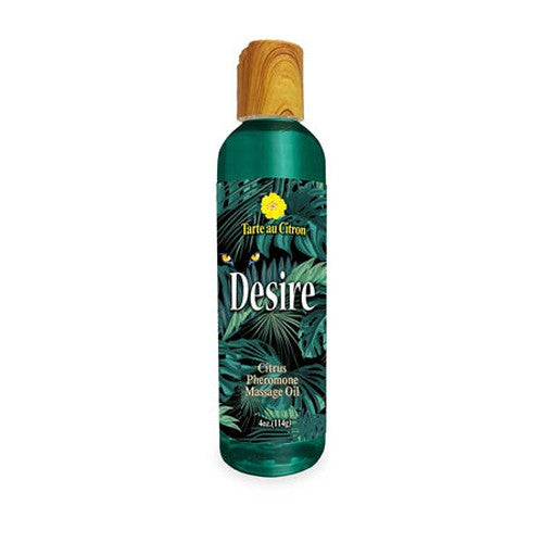 Desire Pheromone Massage Oil Citrus 4 oz. by Sexology