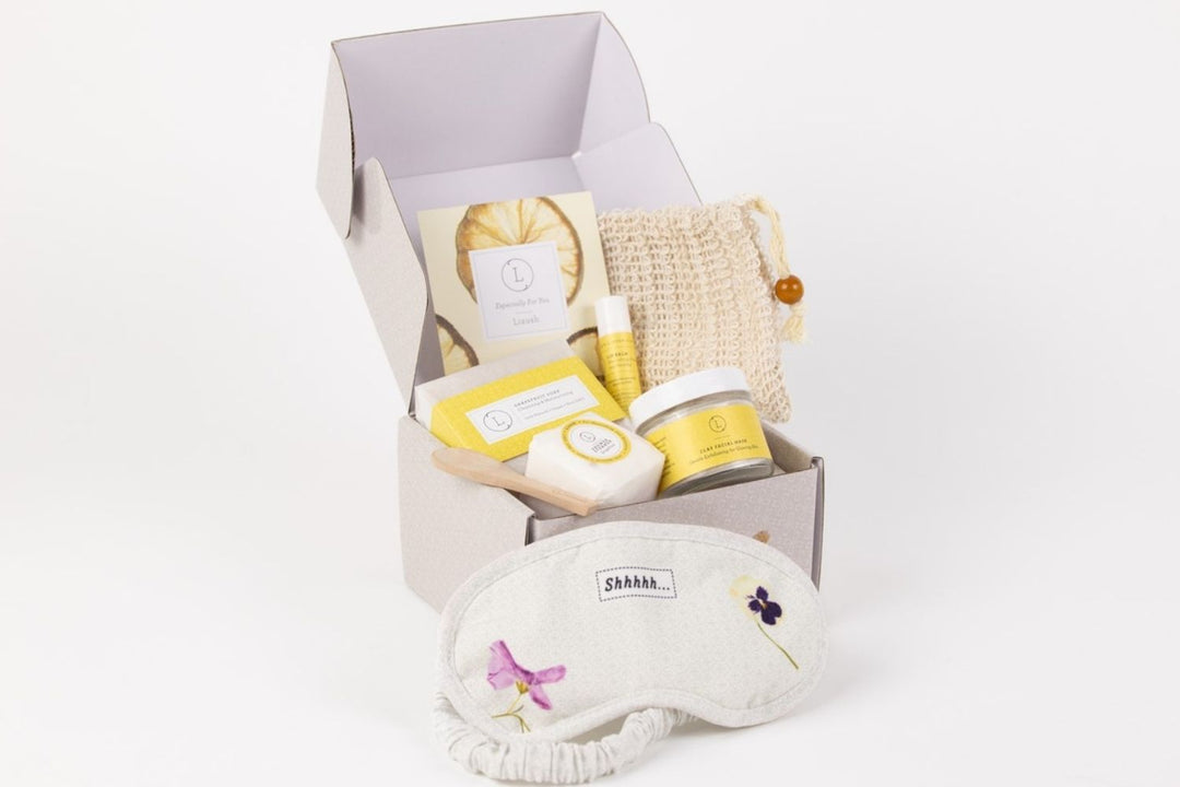 Natural Citrus Bath & Body Skincare Set, A Thoughtful & "Thinking of You" Gift by Lizush