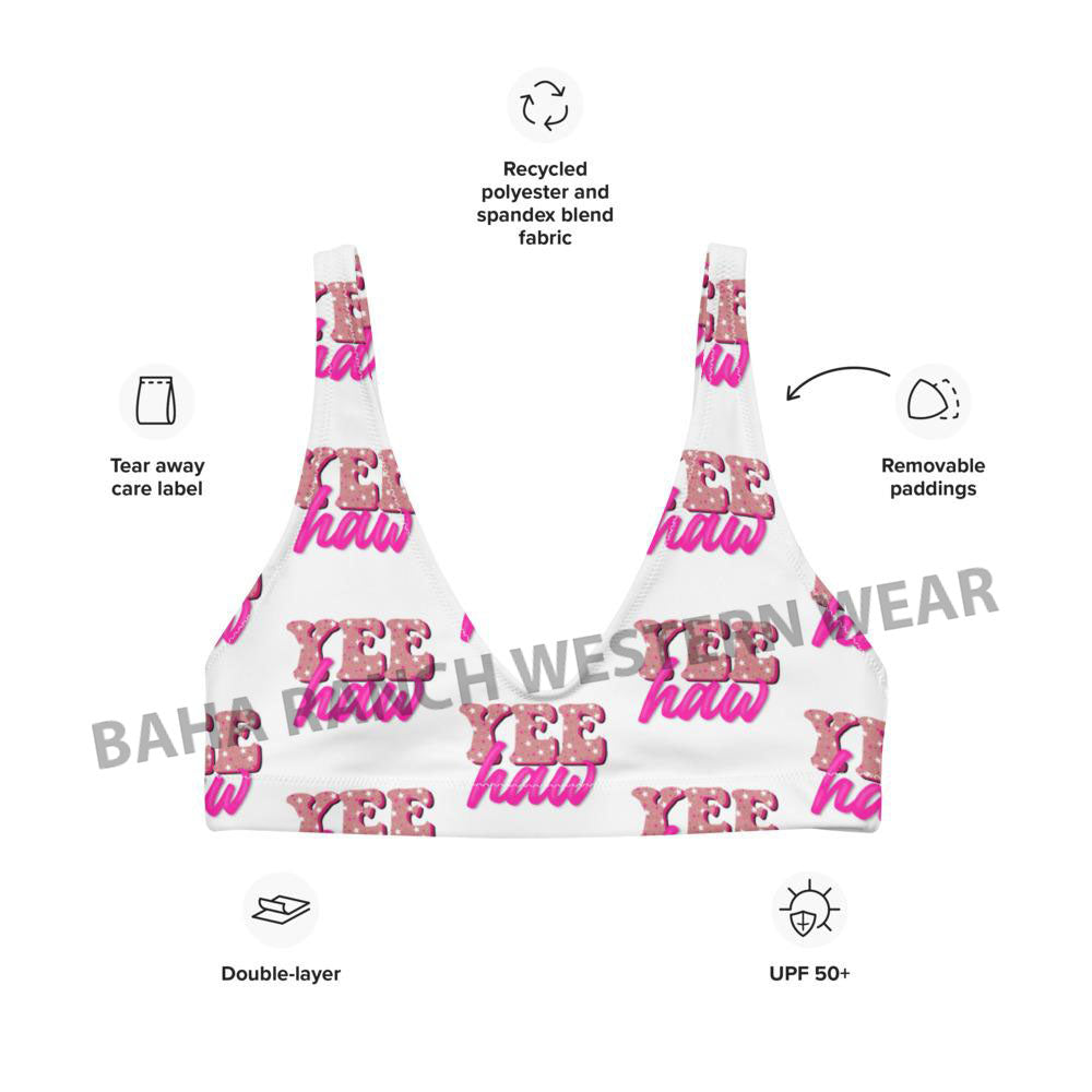 Yeehaw Bikini Top by Baha Ranch Western Wear