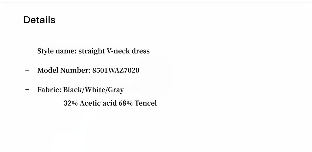 Elegant and intellectual triacetate Tencel blended skin-friendly transparent splicing design V-neck dress by Firelady Fur