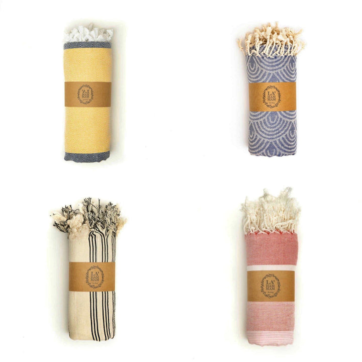 A Big Mystery Box of 5 Peshtemals! Save BIG with Random 5 pieces Today! by La'Hammam