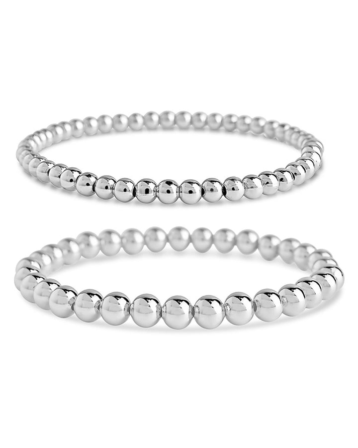 Beaded Stretch Bracelet Sets by Sterling Forever