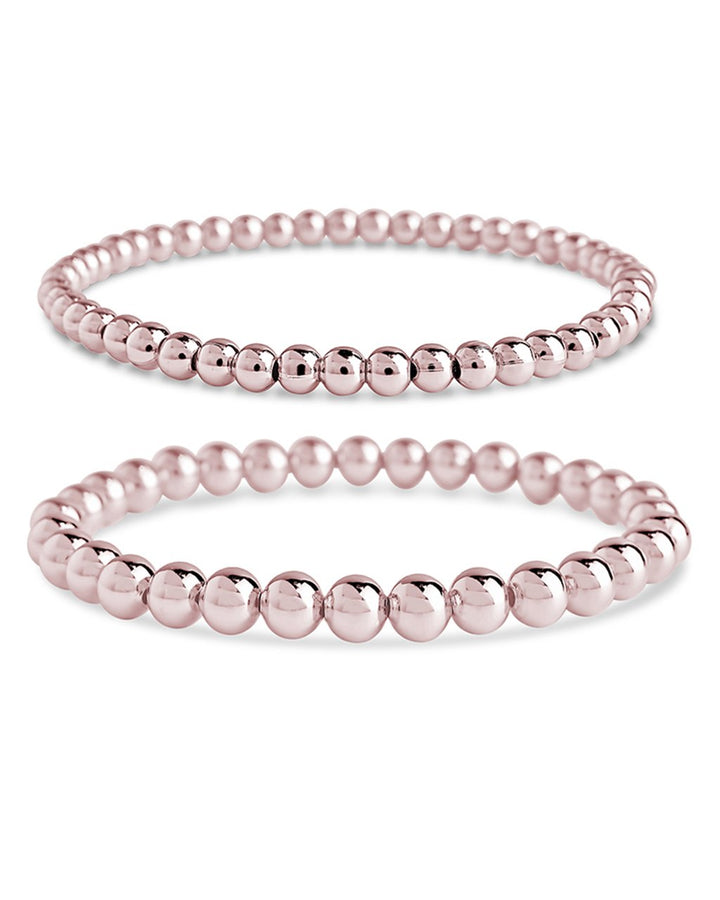 Beaded Stretch Bracelet Sets by Sterling Forever