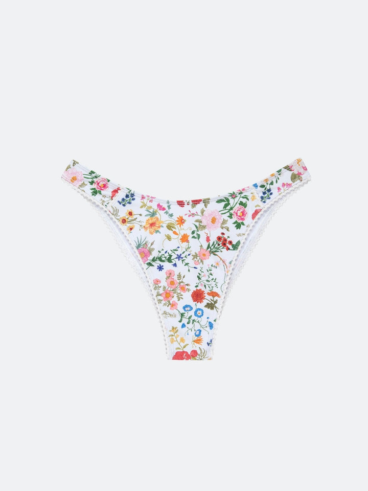 NANTUCKET BIKINI BOTTOM - SUMMER BLOOM