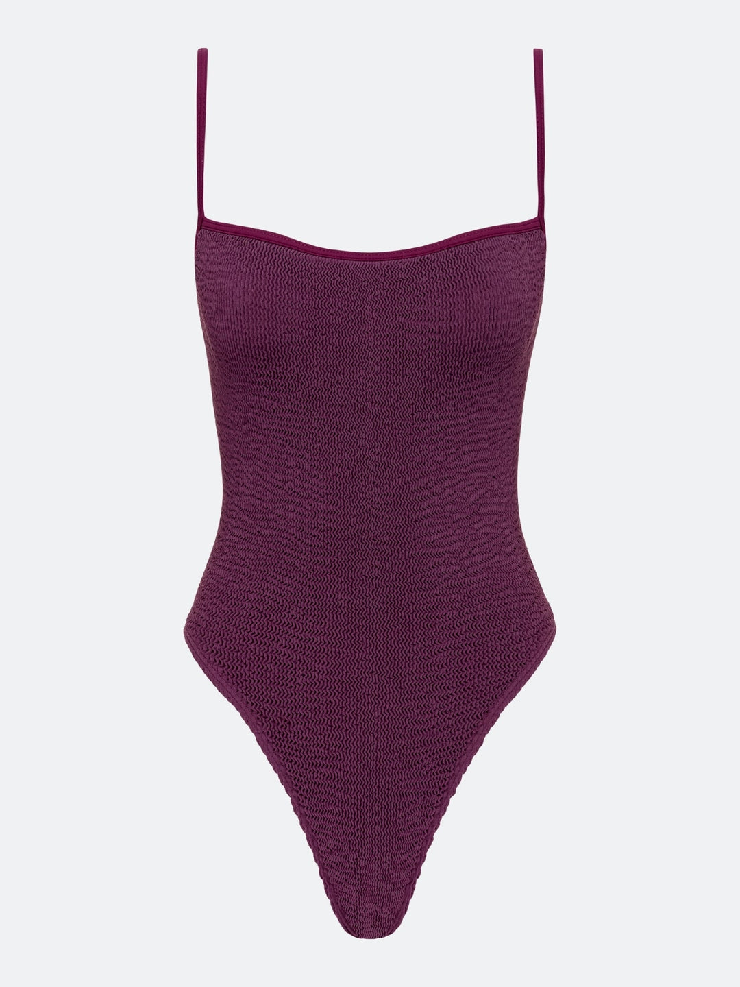 BALBOA THIN STRAP ONE PIECE - PLUM