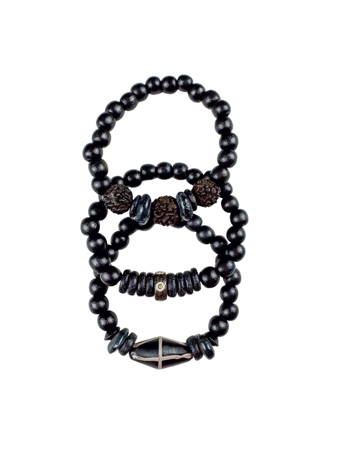 Trio Stack Bracelet Set | Nightfall