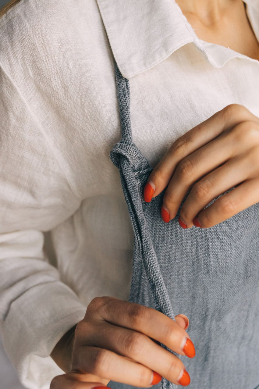 Culinary Linen Apron by Linen Way