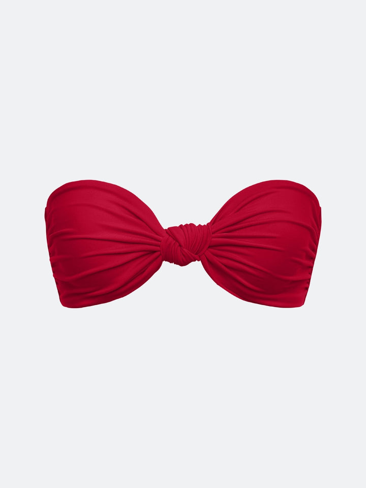 MENTON BIKINI TOP - RED