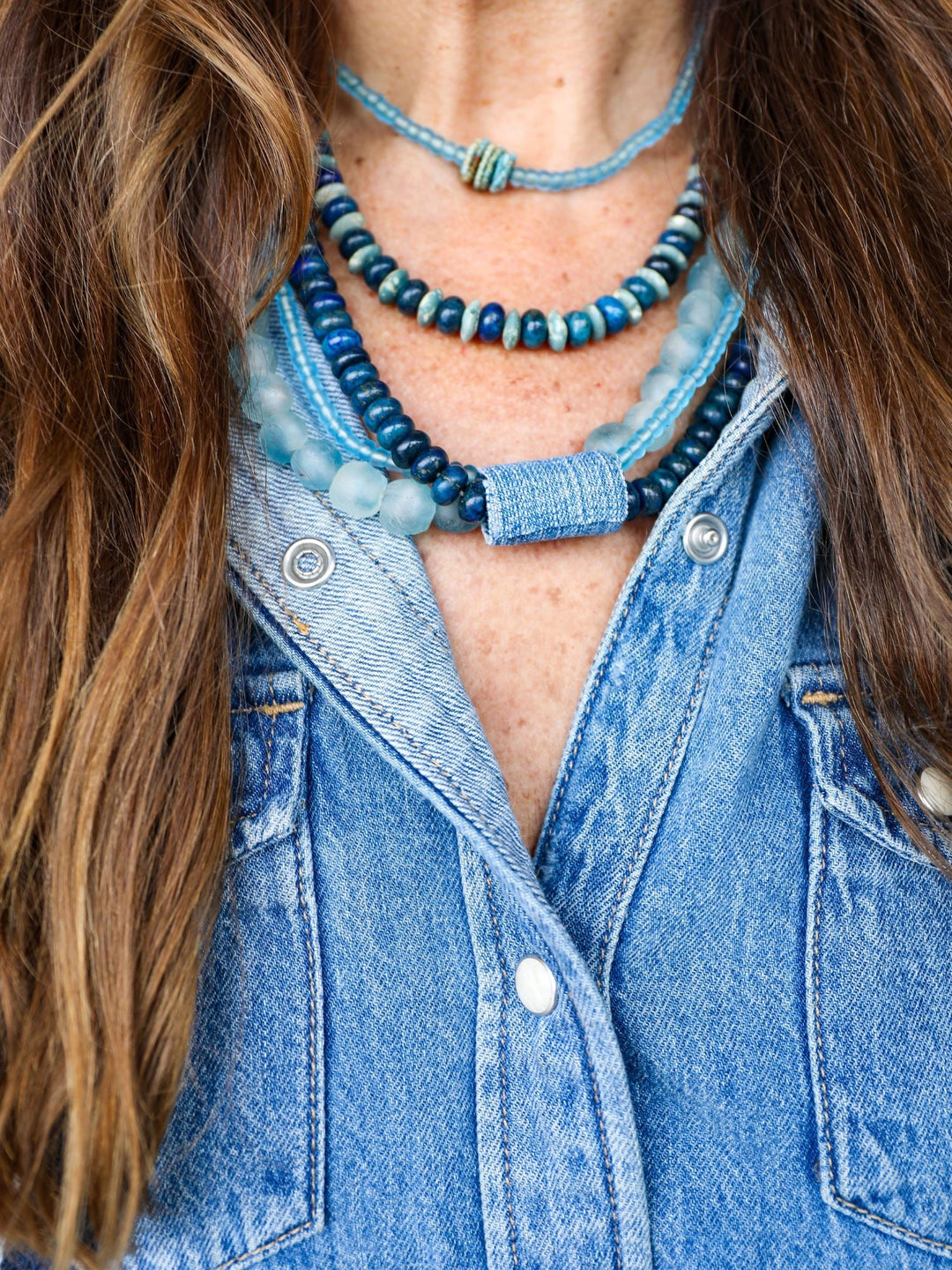 Classic Necklace | Dark Denim