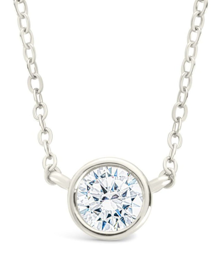 Round Bezel Set Pendant