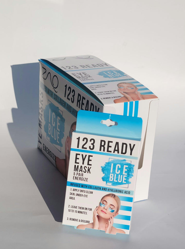 123 Ready ICE BLUE ENERGIZE GEL EYE PATCHES
