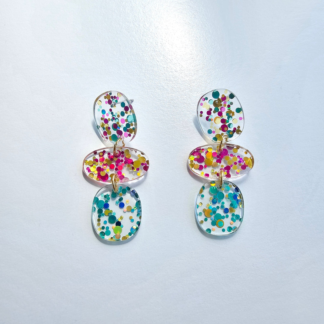 Florence Earrings - Confetti by Spiffy & Splendid
