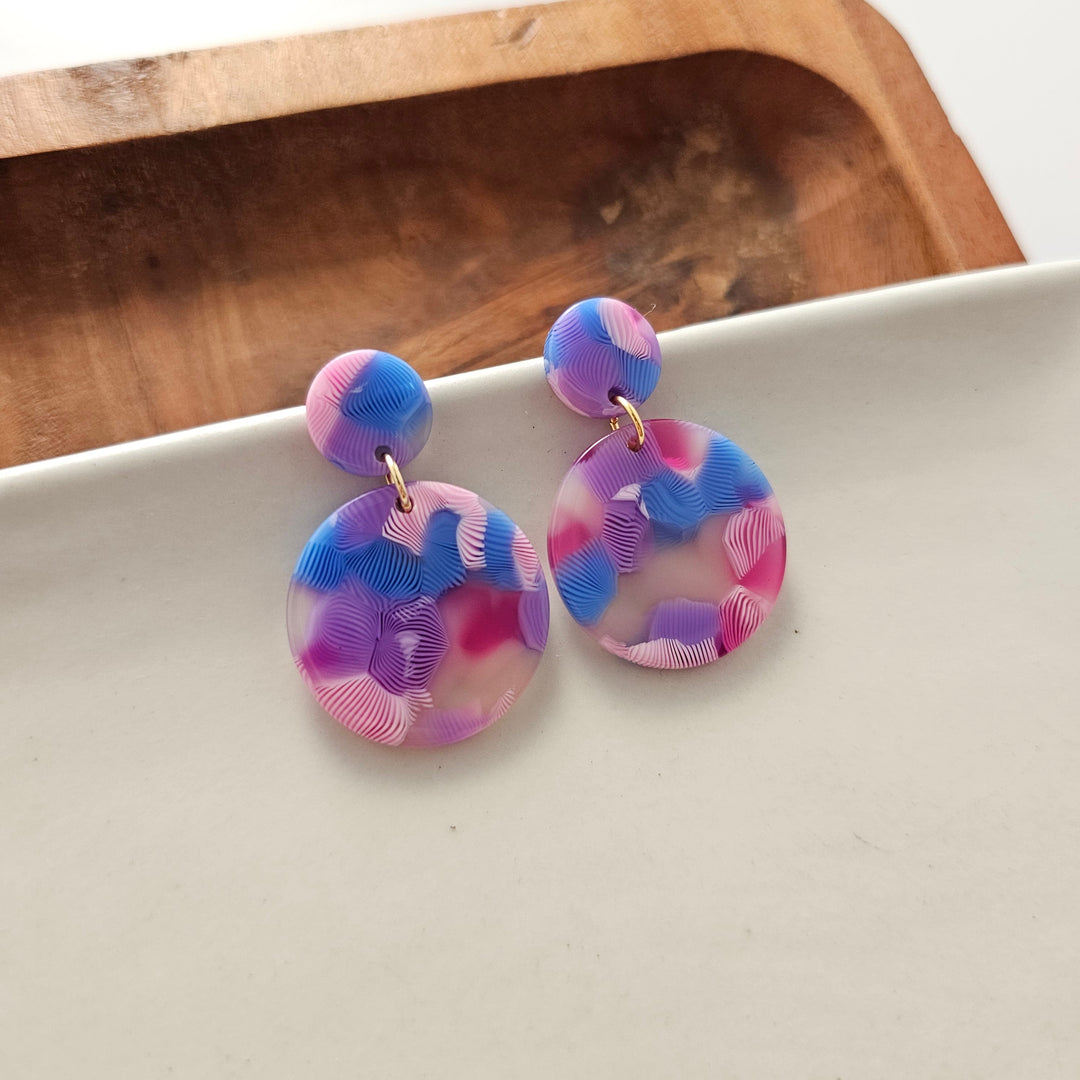 Addy Earrings - Cotton Candy by Spiffy & Splendid
