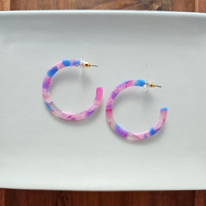Camy Hoops - Cotton Candy by Spiffy & Splendid
