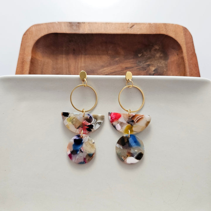 Wren Earrings - Multicolor by Spiffy & Splendid