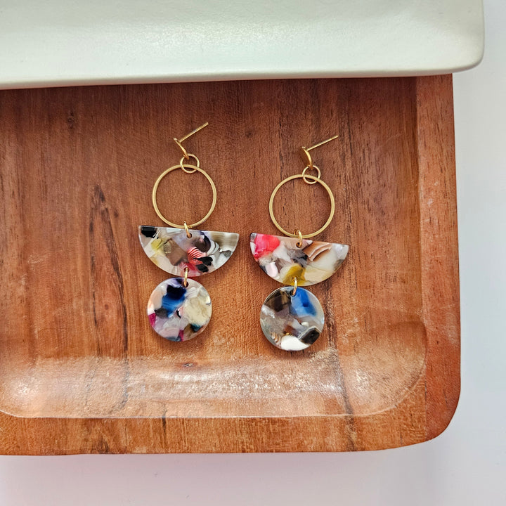 Wren Earrings - Multicolor by Spiffy & Splendid