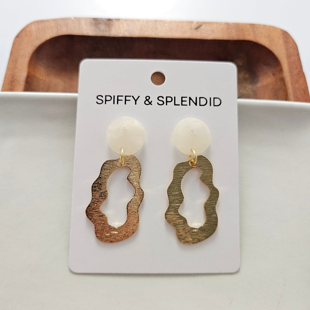 Marley Earrings - Iridescent by Spiffy & Splendid