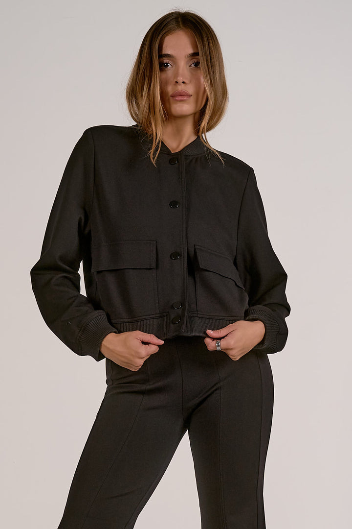 Simone Bomber Black