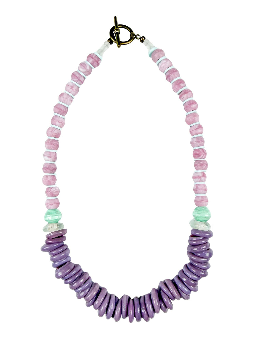 Classic Ring Necklace | Lilac
