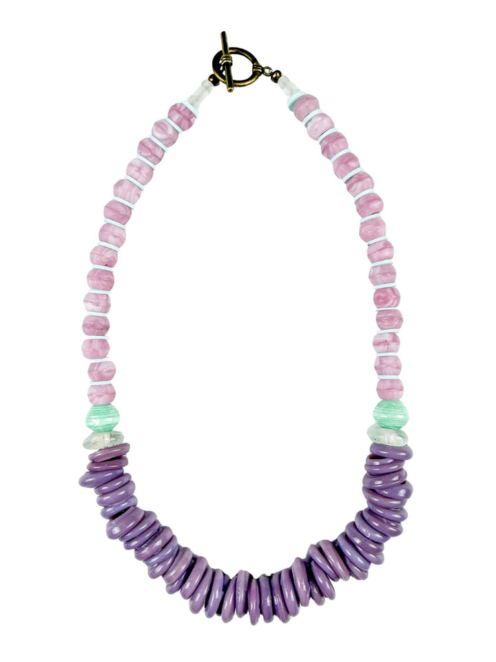 Classic Ring Necklace | Lilac