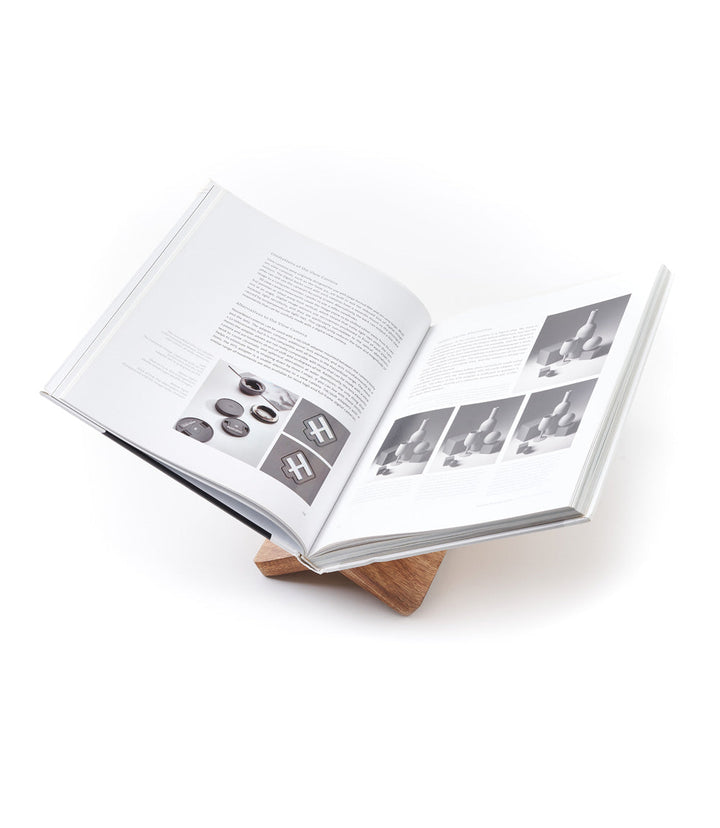 Butterfly Open Book Stand Holder - Handcrafted Wood by Matr Boomie