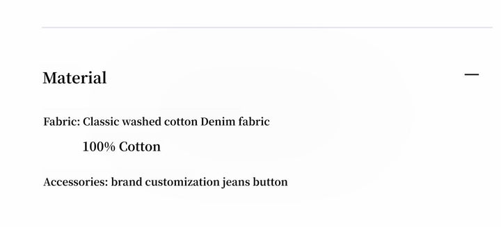 "Starry Sky Market" luxury brand classic washed cotton collarless raw edge denim jacket by Firelady Fur