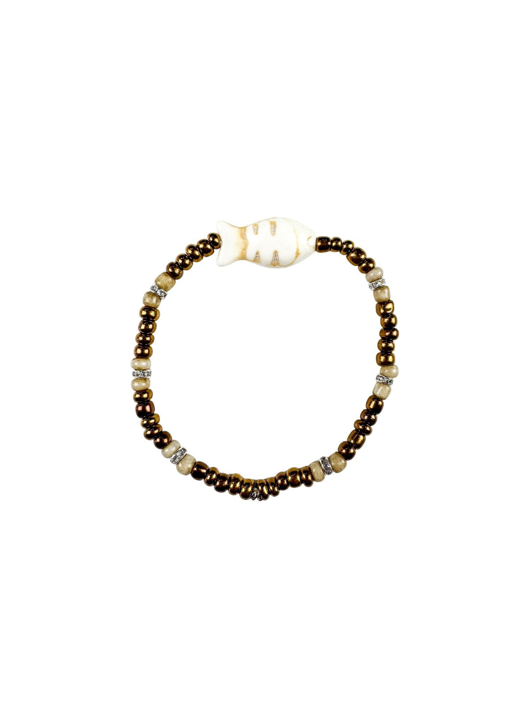 Simple Seed Bracelet | Golden Hour Fish