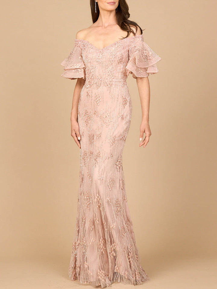 Off Shoulder Mermaid Gown
