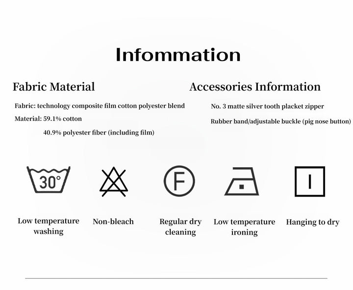 "Blues Notes" Technological Composite Film Cotton Lightweight Outdoor Jacket by Firelady Fur