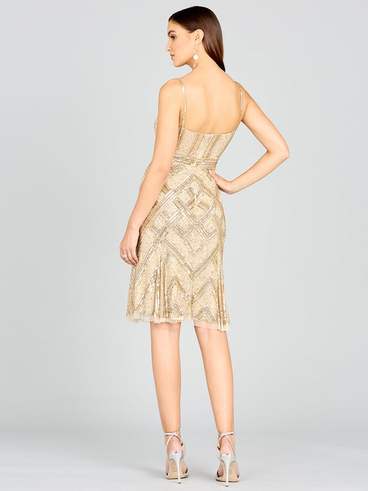 Beaded Midi Dress