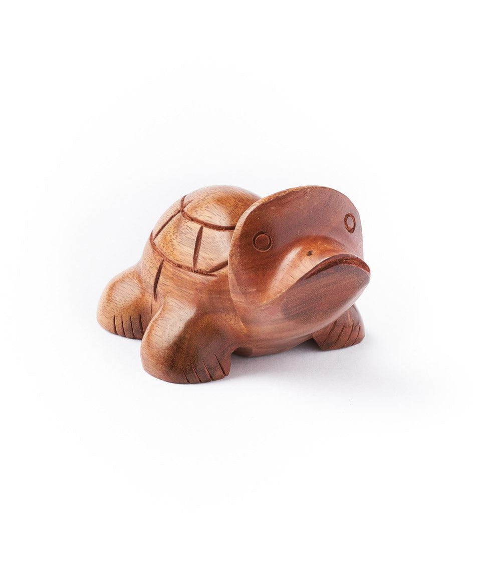 Turtle Eyeglasses Holder/Stand - Hand Carved Indian Rosewood by Matr Boomie