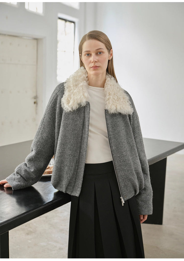 Fireladyfur Women's Parka with Tuscan Fur Collar & Removable Lining"Johnny" by Firelady Fur