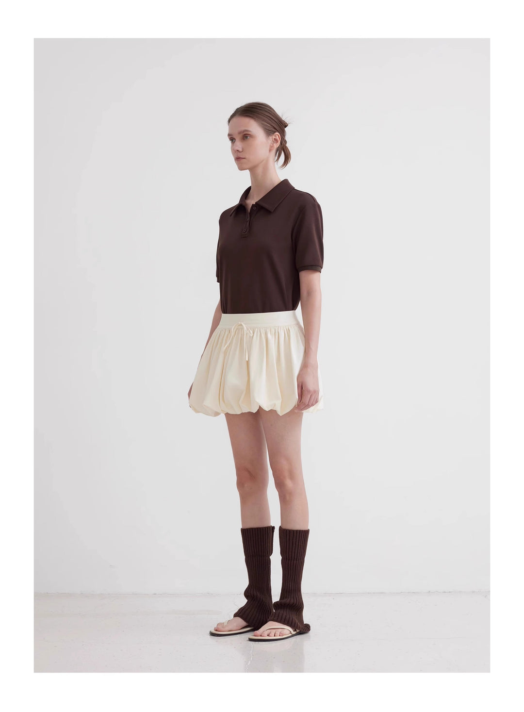 "Alice" low waist anti-exposure flower bud short skirt for women by Firelady Fur