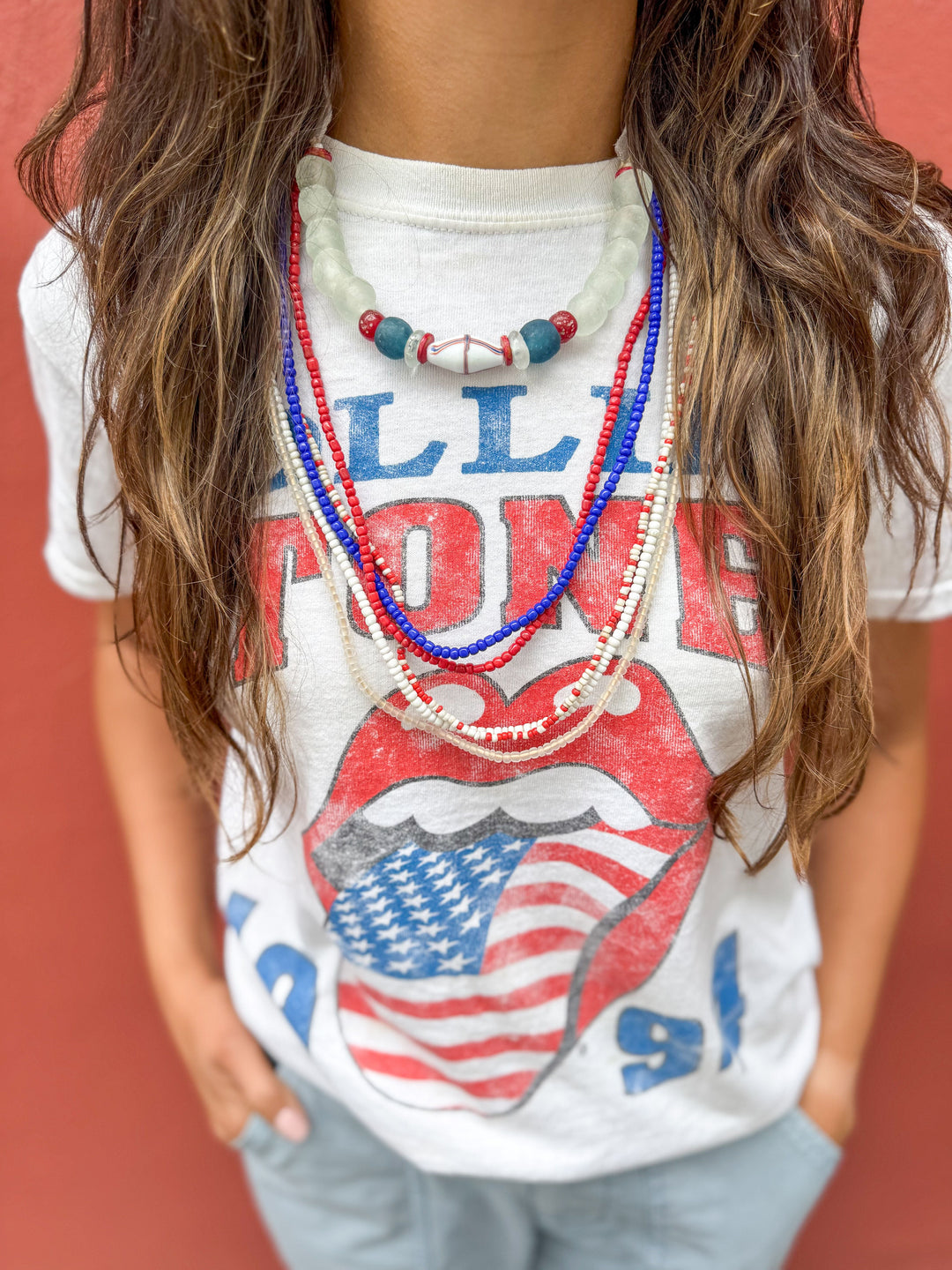 Layer Necklace Set of 5 | Americana