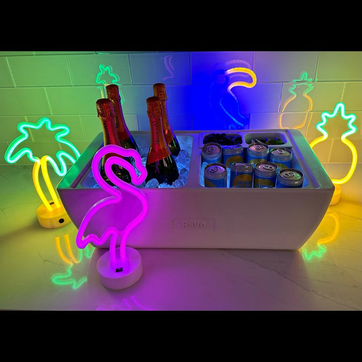 REVO Tropical Party Pack Neon Lights | Set of 4 different lights by REVO COOLERS, LLC