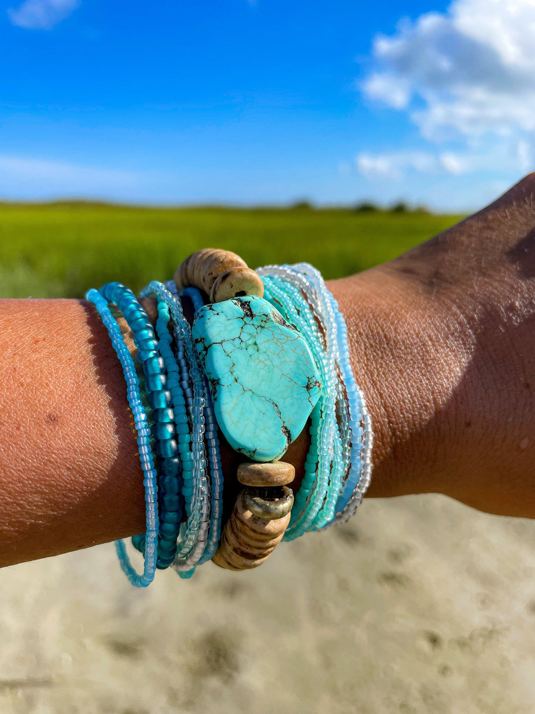 Stacked Single Bracelet | Tides