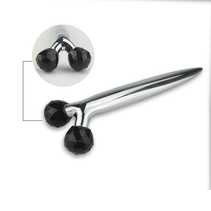 ZAQ Black Obsidian Y Facial Roller