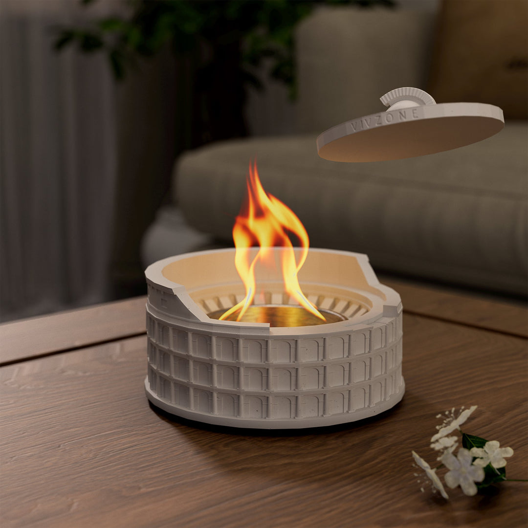 Colosseum Tabletop Fire Pit by EP Light