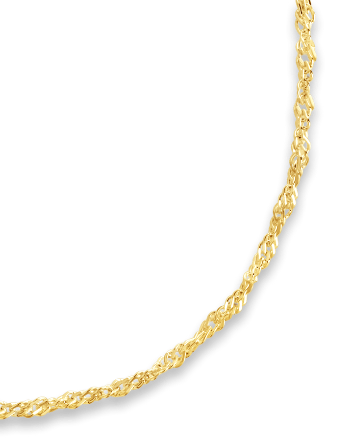 Janina Delicate Twisted Chain Bracelet