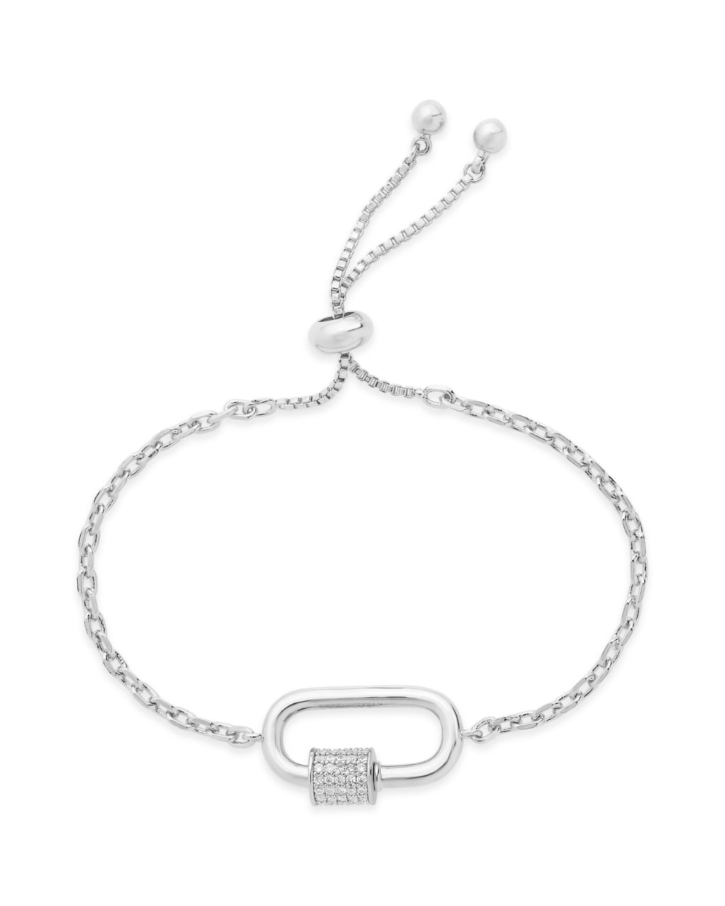 Carabiner Bolo Bracelet
