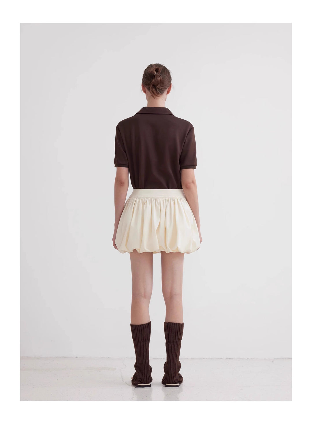 "Alice" low waist anti-exposure flower bud short skirt for women by Firelady Fur