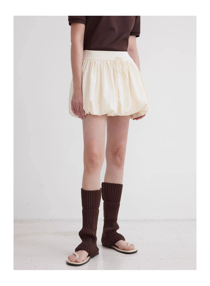 "Alice" low waist anti-exposure flower bud short skirt for women by Firelady Fur